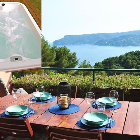 Una Spettacolare Vista Mare - Casa Con Jacuzzi Берджеджи Екстериор снимка